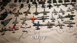 Military Micro Machines 1990s LGTI Lot 215 Tanks Planes Figures Vehicles Terror