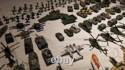 Military Micro Machines 1990s LGTI Lot 215 Tanks Planes Figures Vehicles Terror