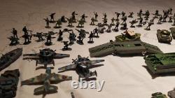 Military Micro Machines 1990s LGTI Lot 215 Tanks Planes Figures Vehicles Terror