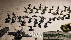 Military Micro Machines 1990s LGTI Lot 215 Tanks Planes Figures Vehicles Terror