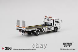 Mini GT Isuzu N-Series Vehicle Transporter LBWK White 164 Scale NEW in box