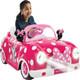 Minnie Mouse Convertible Car Battery-powered Vehicle With Sound Effects, Ages 3+