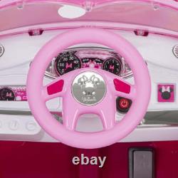 Minnie Mouse Convertible Car Battery-Powered Vehicle with Sound Effects, Ages 3+