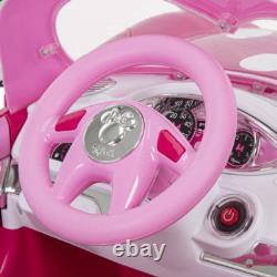 Minnie Mouse Convertible Car Battery-Powered Vehicle with Sound Effects, Ages 3+
