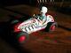 Mint Rare Vintage 1957 Yonezawa Tin Friction Toy, #3 Champion Race Car From Indy