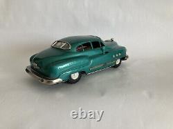 Mizuno Nihon Alps Seisakusho Tin Toy Car Green Buick Electromobile Japan 50's