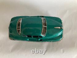 Mizuno Nihon Alps Seisakusho Tin Toy Car Green Buick Electromobile Japan 50's