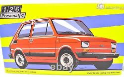 Model Car Fiat 126 Scale 118 Red laudoracing vehicles For collection X