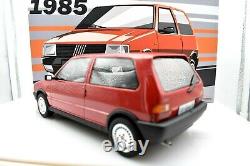 Model Car Fiat One Turbo Scale 1/18 laudoracing vehicles Red collection