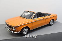 Model Car Scale 118 BMW 2002 Cabrio Convertible diecast vehicles road