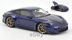 Model Car Scale 118 Norev Porsche 911 GT3 Blue diecast vehicles road