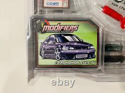 Modifiers Series 1 1999 Honda Civic SI Black Car Vehicle 1/43 Scale New Rare
