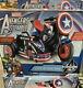 Motorcycle Ride On Vehicle Pretend Play Toy Kids Game 12 Volt Captain America