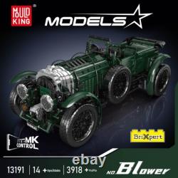 Mould King 13191 Classic Car Vintage Vehicles Remote Control Building Block Toy