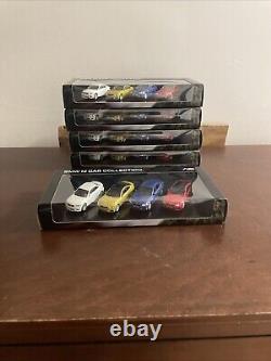 NEW! BMW Boutique M CAR COLLECTION 164 Scale Diecast 4 Car Set