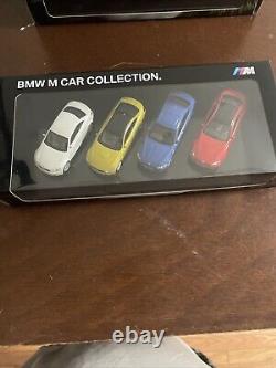 NEW! BMW Boutique M CAR COLLECTION 164 Scale Diecast 4 Car Set