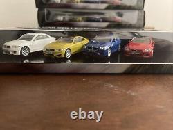 NEW! BMW Boutique M CAR COLLECTION 164 Scale Diecast 4 Car Set