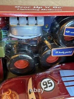 NEW Hard to Find Disney Pixar Cars L5793 Gear Up'n' Go Lightning McQueen Toy