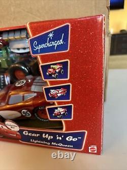 NEW Hard to Find Disney Pixar Cars L5793 Gear Up'n' Go Lightning McQueen Toy