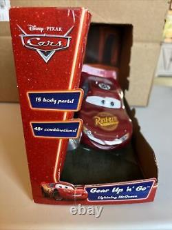 NEW Hard to Find Disney Pixar Cars L5793 Gear Up'n' Go Lightning McQueen Toy