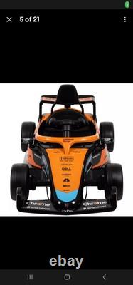 NEW Huffy Mclaren F1 Race Car Battery Ride-On Toy 12V Remote Control Vehicle