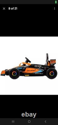 NEW Huffy Mclaren F1 Race Car Battery Ride-On Toy 12V Remote Control Vehicle
