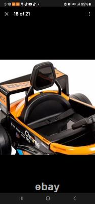 NEW Huffy Mclaren F1 Race Car Battery Ride-On Toy 12V Remote Control Vehicle