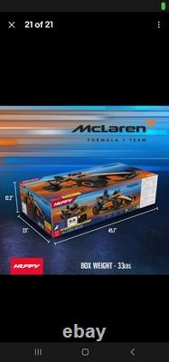 NEW Huffy Mclaren F1 Race Car Battery Ride-On Toy 12V Remote Control Vehicle