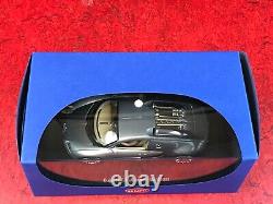 NIB AUTOART Diecast Bugatti EB 16.4 SILVER VEYRON SHOWCAR 2003 Slot Car 124