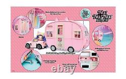 Na Na Na Surprise Kitty-Cat Camper Playset, Pink Toy Car Vehicle for Fashion