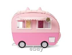 Na Na Na Surprise Kitty-Cat Camper Playset, Pink Toy Car Vehicle for Fashion
