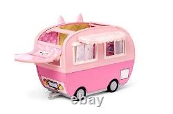 Na Na Na Surprise Kitty-Cat Camper Playset, Pink Toy Car Vehicle for Fashion