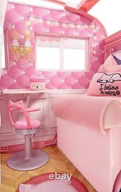 Na Na Na Surprise Kitty-Cat Camper Playset Pink Toy Car Vehicle for Fashion D