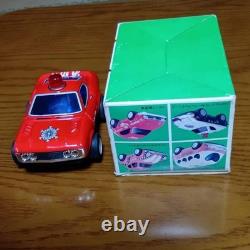 Nakada Tin Toy Car Kenmeri Fire Department Command Vehicle WithBOX F/S FEDEX