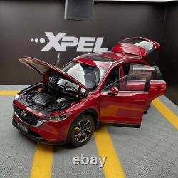 New 118 MAZDA CX-5 SUV Alloy Car Model Diecast Metal Toy Vehicles Car Model New