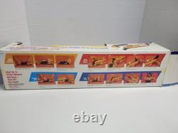 New 1986 Hot Wheels Semi Truck Trailer Transporter Car Hauler Carrying Case