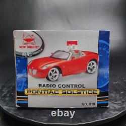 New Bright Pontiac Solstice RC Car Radio+Remote Control Toy Vehicle in Box