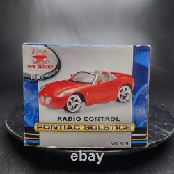 New Bright Pontiac Solstice RC Car Radio+Remote Control Toy Vehicle in Box