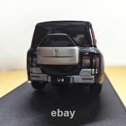 New Original 118 BYD YANGWANG U8 Black off-road vehicle SUV alloy car model