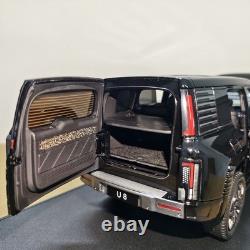 New Original 118 BYD YANGWANG U8 Black off-road vehicle SUV alloy car model