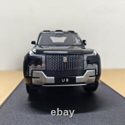 New Original 118 BYD YANGWANG U8 Black off-road vehicle SUV alloy car model