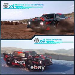 New RC Drift Car 4WD High Speed Remote Control Vehicle with Lights Kids Gift Toy