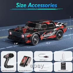 New RC Drift Car 4WD High Speed Remote Control Vehicle with Lights Kids Gift Toy