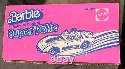 New in Box 1970s BARBIE Remote Control SUPER VETTE Toy Car Corvette MATTEL 1291