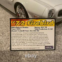 Nikko 1972 Firebird Trans Am R/C Collectible Limited Production 110 1 of 2,160