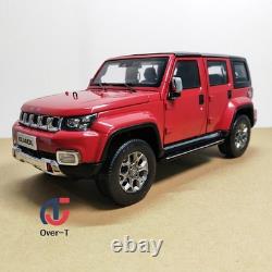 Original 118 BAIC BJ40L PLUS 2018 SUV off-road vehicle alloy car model