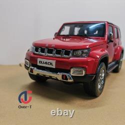 Original 118 BAIC BJ40L PLUS 2018 SUV off-road vehicle alloy car model