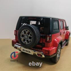 Original 118 BAIC BJ40L PLUS 2018 SUV off-road vehicle alloy car model