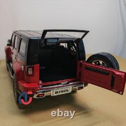 Original 118 BAIC BJ40L PLUS 2018 SUV off-road vehicle alloy car model
