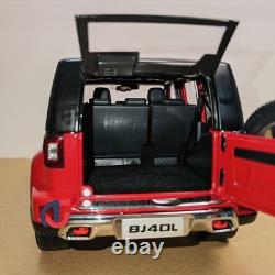 Original 118 BAIC BJ40L PLUS 2018 SUV off-road vehicle alloy car model
